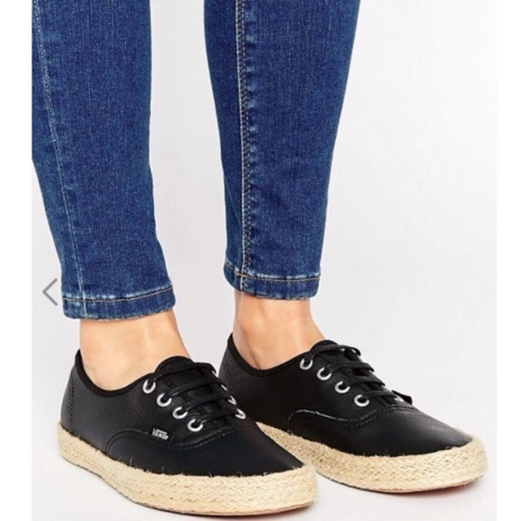 vans espadrille sneakers